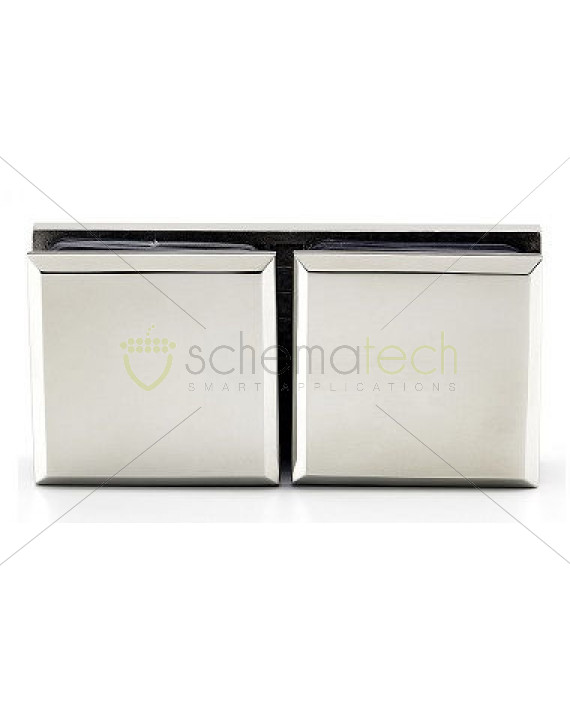 180° Glass to Glass Clamp 