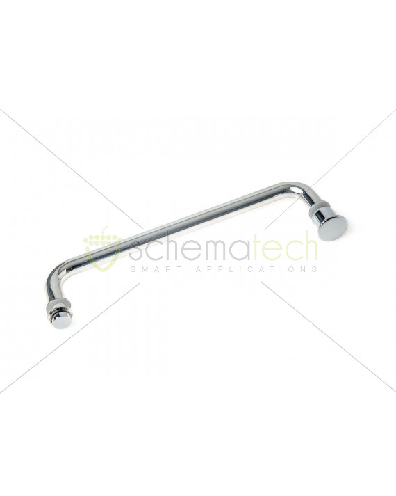 Towel rail (400mm) with Mushroom back knob