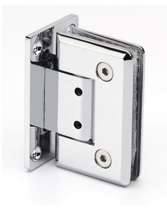 90° Wall to Glass Full Back Hinge Adjustable 