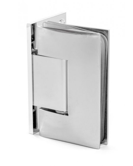 90° Wall to Glass Hinge Half Plate