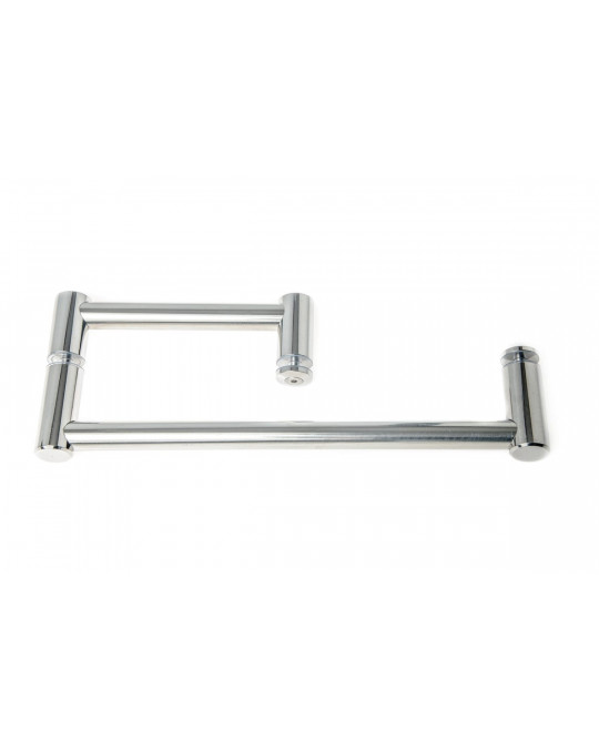 Stainless Steel Kit - Towel Rail (300mm) with Handle (150mm)