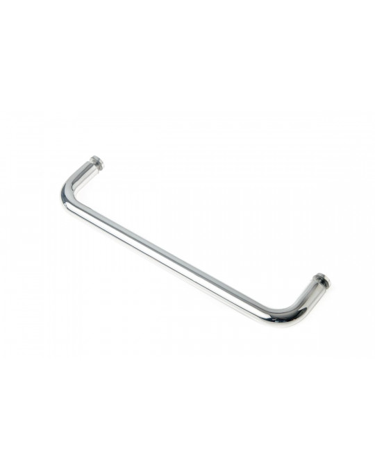 Towel Rail (600mm) with finnials Glass mount