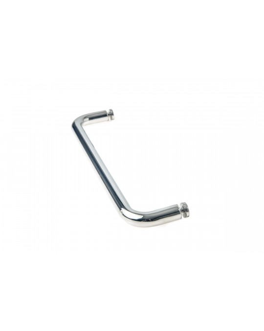 Towel Rail (300mm) with finials Glass mount