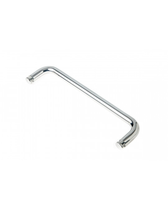 Towel Rail (400mm) with finnials Glass mount