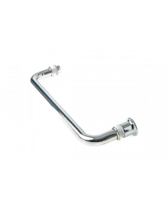 Towel rail (300mm) with Mushroom back knob