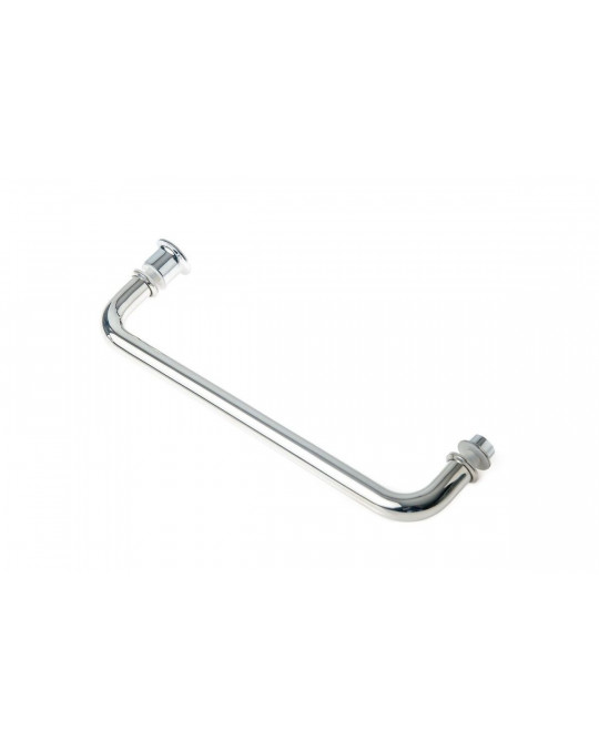 Towel rail (600mm) with Mushroom back knob