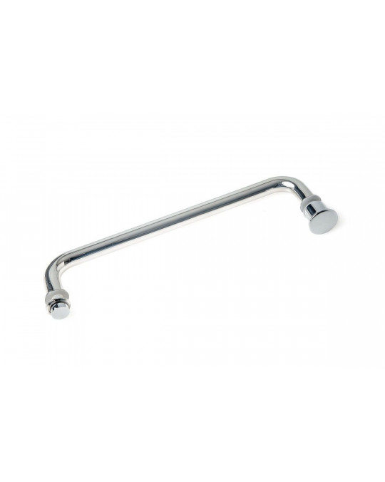 Towel rail (400mm) with Mushroom back knob